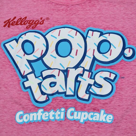 Kellogg's Pop Tarts Confetti Cupcake PJ Pink Top - Size 3X - Picture 1 of 5